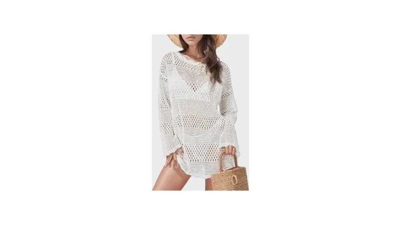 Qual Melhor Saída de Praia de Crochê? Do Vestido à Calça