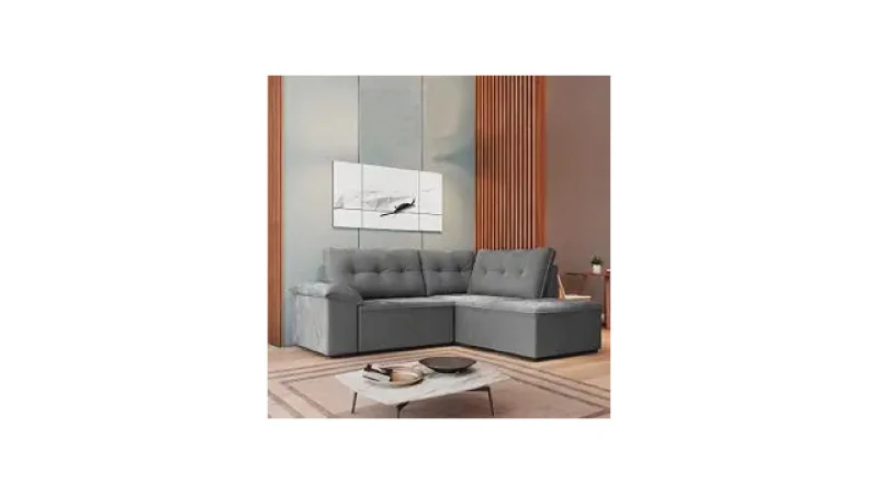Qual Melhor Sofá de Canto Pequeno: Veludo ou Suede?