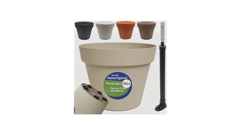 Qual Melhor Vaso de Plantas Autoirrigável Para Quem Viaja? 8 Modelos com Grande Autonomia