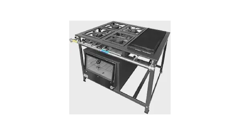 Qual o Melhor Fogão Industrial 4 Bocas com Forno e Chapa? Guia Essencial