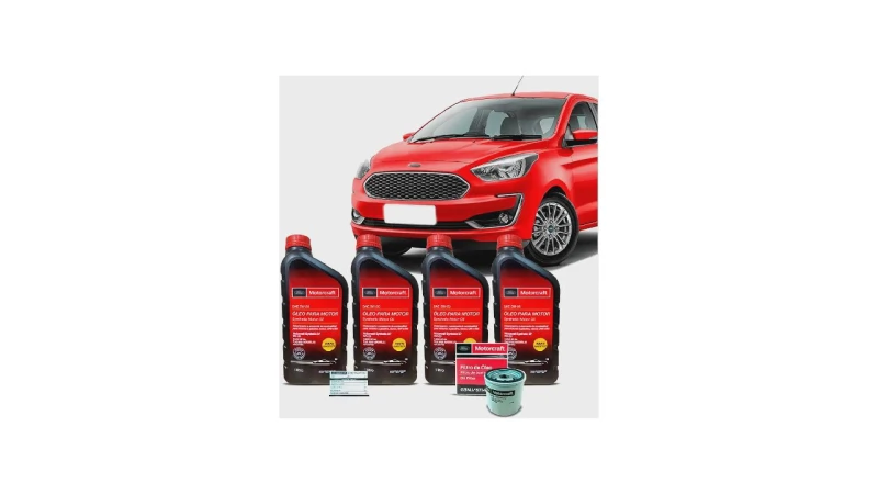Qual Óleo Usar no Ford Ka Sedan: Guia do Kit 5W20
