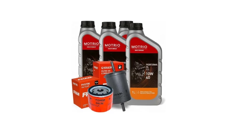 Qual Óleo Usar no Renault Captur 1.6: Kit 10W40