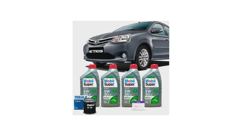 Qual Óleo Usar no Toyota Etios: 6 Melhores Kits