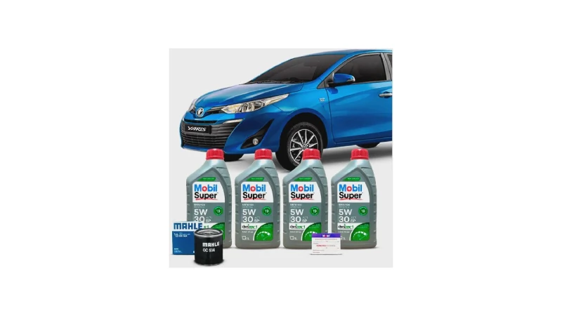 Qual Óleo Usar no Toyota Yaris 1.5: 2 Melhores Kits